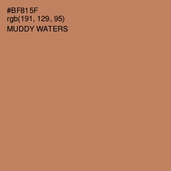 #BF815F - Muddy Waters Color Image